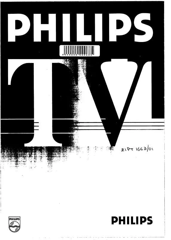 Mode d'emploi PHILIPS 21PT166B