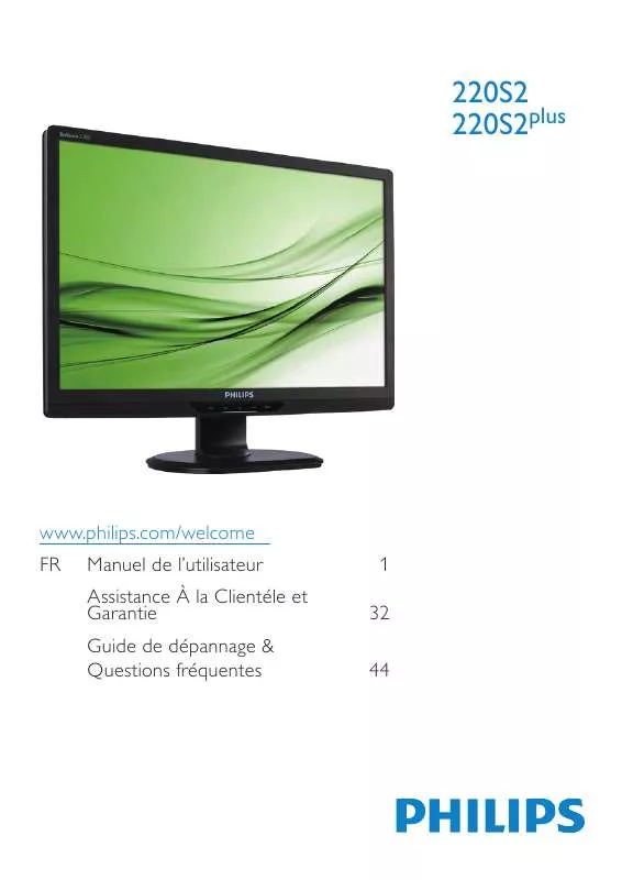 Mode d'emploi PHILIPS 220S2CB