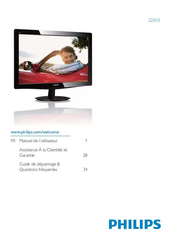 Mode d'emploi PHILIPS 220V3AB