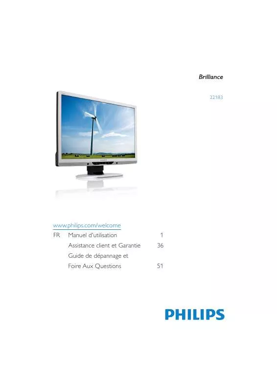 Mode d'emploi PHILIPS 221B3LPCS