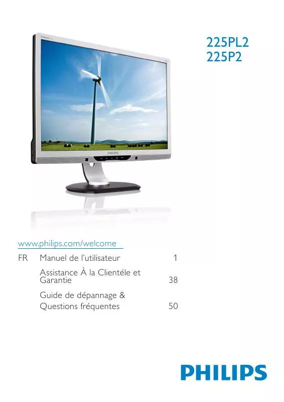 Mode d'emploi PHILIPS 225P2EB