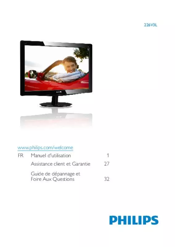 Mode d'emploi PHILIPS 226V3LSB25