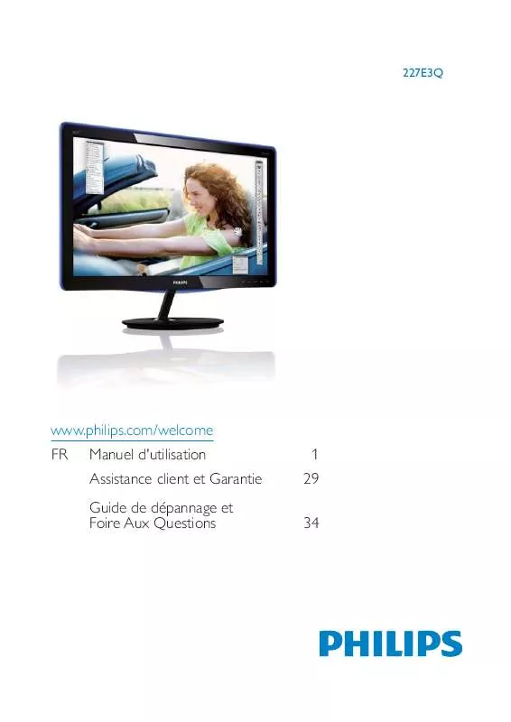 Mode d'emploi PHILIPS 227E3QSU