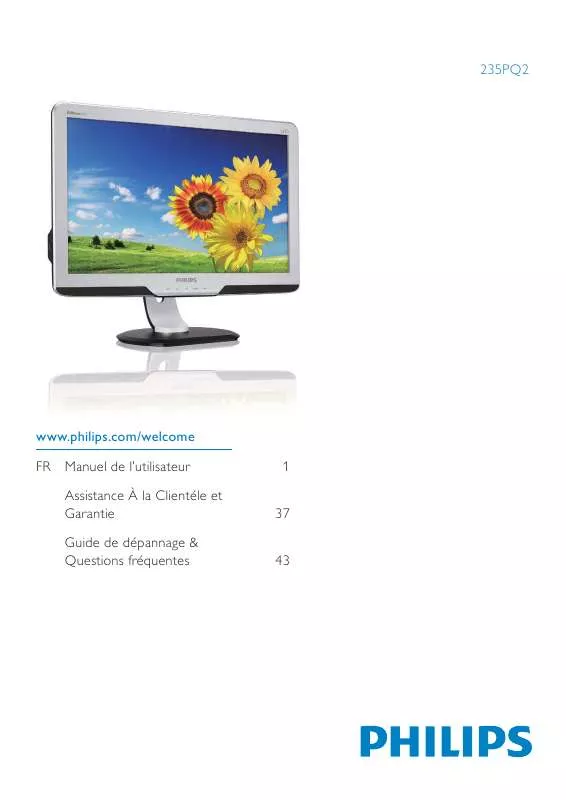 Mode d'emploi PHILIPS 235PQ2EB