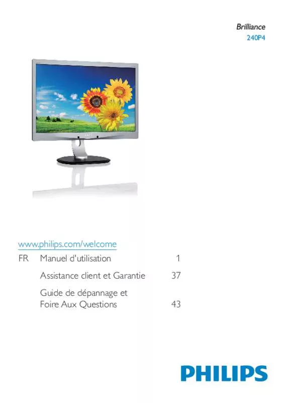 Mode d'emploi PHILIPS 240P4QPYNB