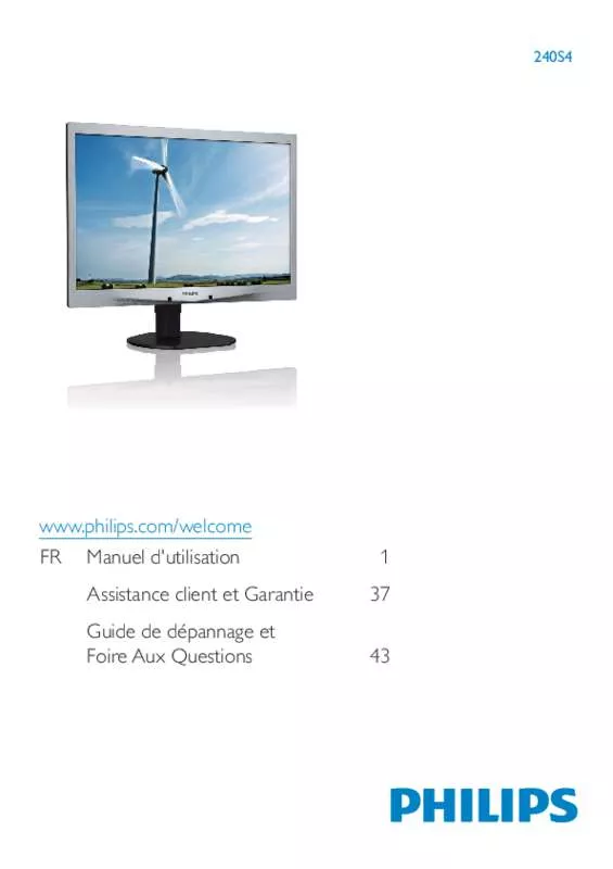 Mode d'emploi PHILIPS 240S4LPMB