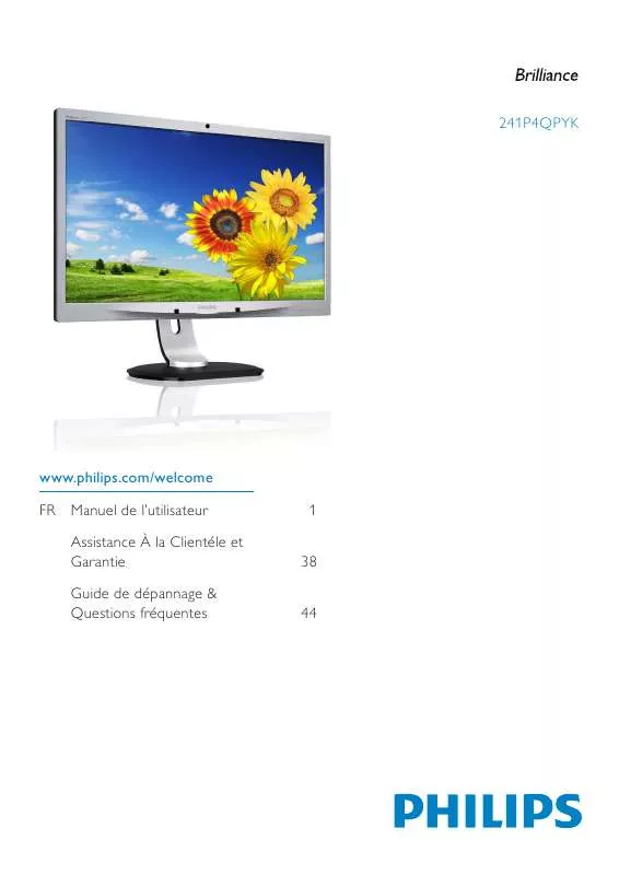 Mode d'emploi PHILIPS 241P4QPYKEB