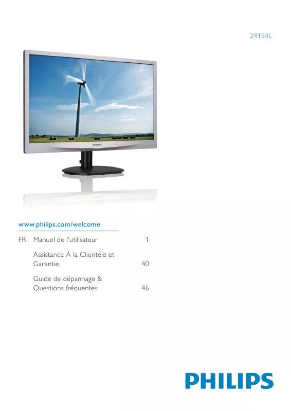 Mode d'emploi PHILIPS 241S4LSB