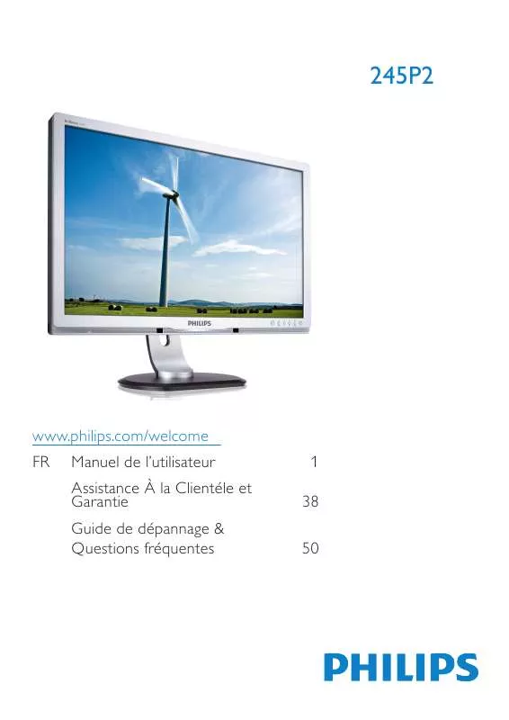 Mode d'emploi PHILIPS 245P2EB