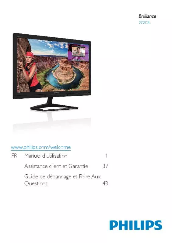 Mode d'emploi PHILIPS 272C4QPJKAB/00