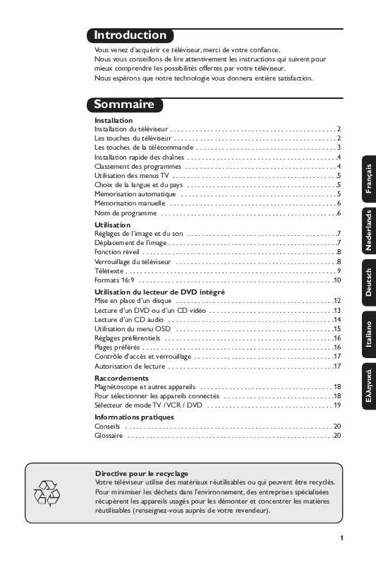 Mode d'emploi PHILIPS 28PW6816