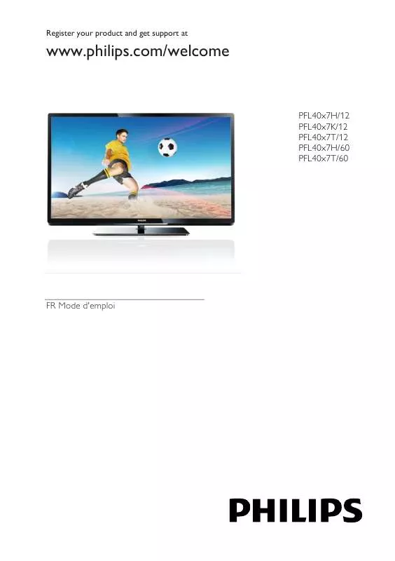 Mode d'emploi PHILIPS 32PFL4027T