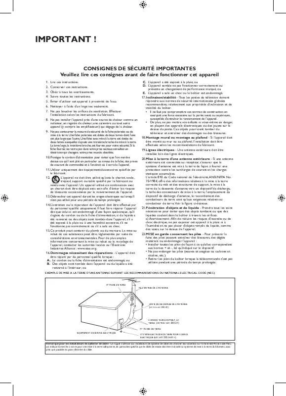 Mode d'emploi PHILIPS 32PFL5332