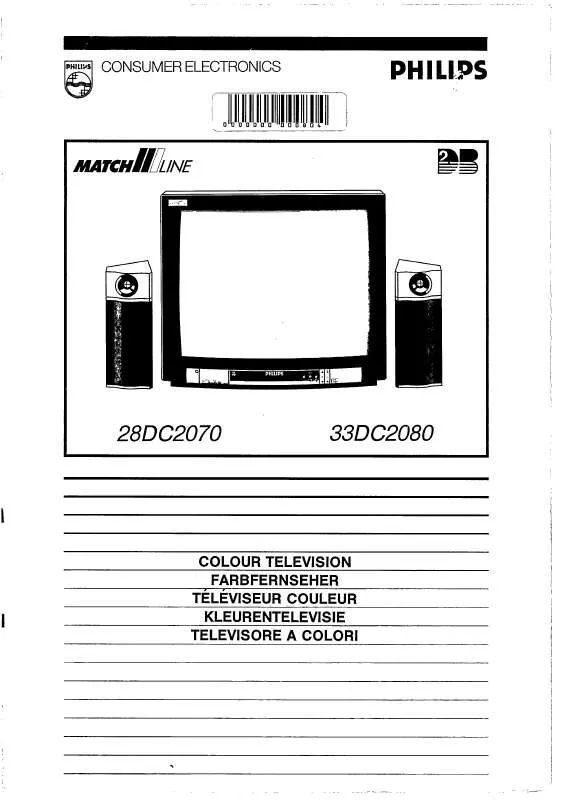 Mode d'emploi PHILIPS 33DC2080-41R