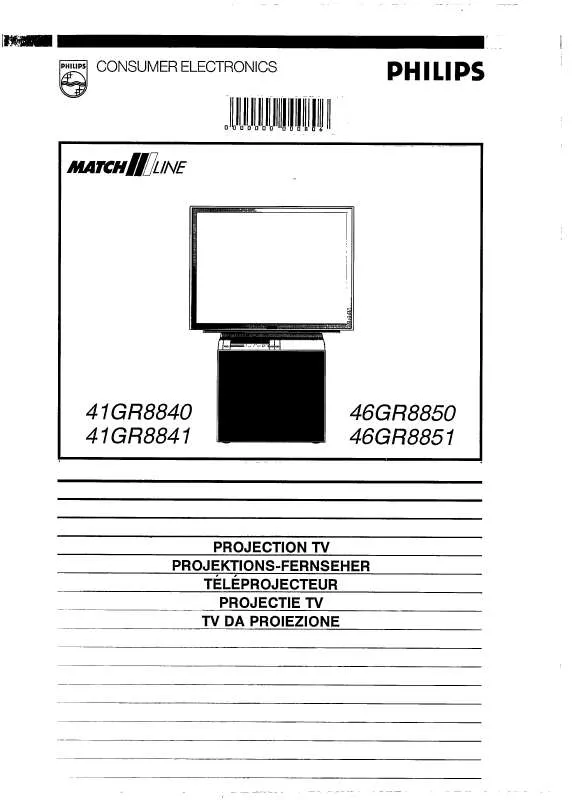 Mode d'emploi PHILIPS 41GR8841-32B