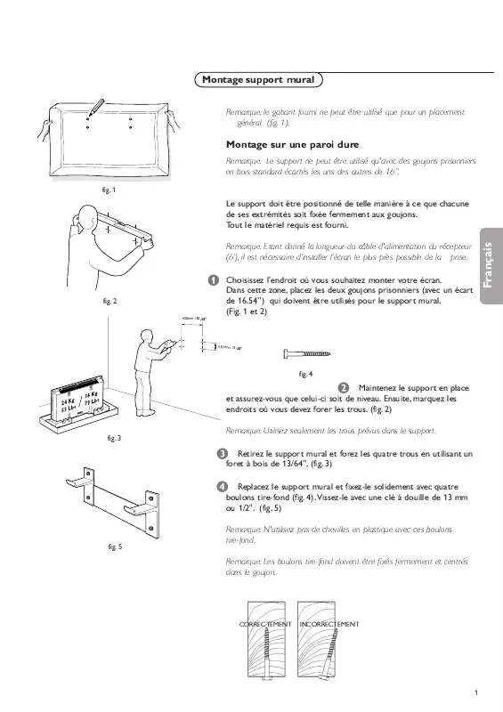 Mode d'emploi PHILIPS 42FD9934-17S