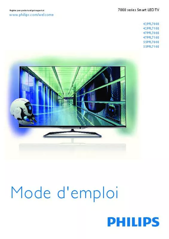 Mode d'emploi PHILIPS 42PFL6008S