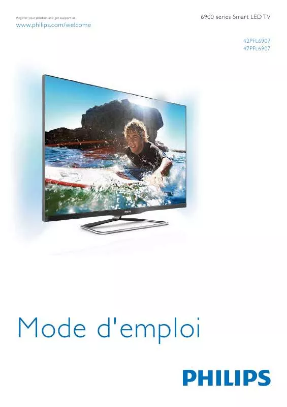 Mode d'emploi PHILIPS 42PFL6907