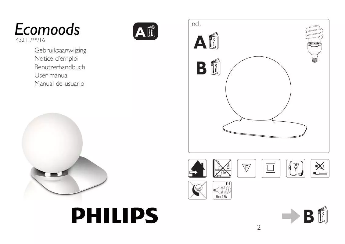 Mode d'emploi PHILIPS 43211-11-16