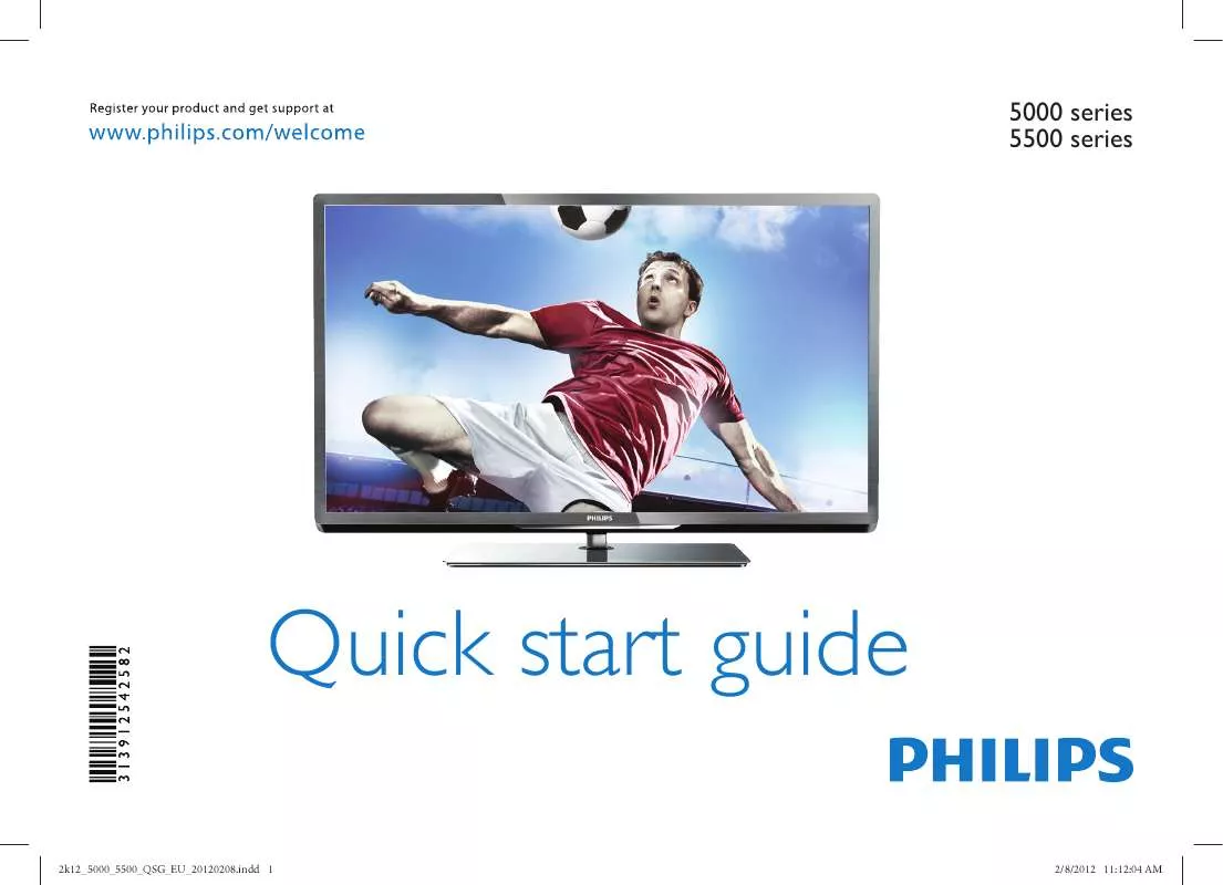 Mode d'emploi PHILIPS 46PFL5007T