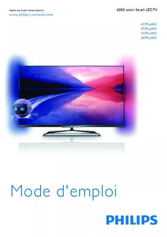 Mode d'emploi PHILIPS 47PFL6008H/12