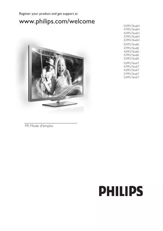 Mode d'emploi PHILIPS 47PFL7606T