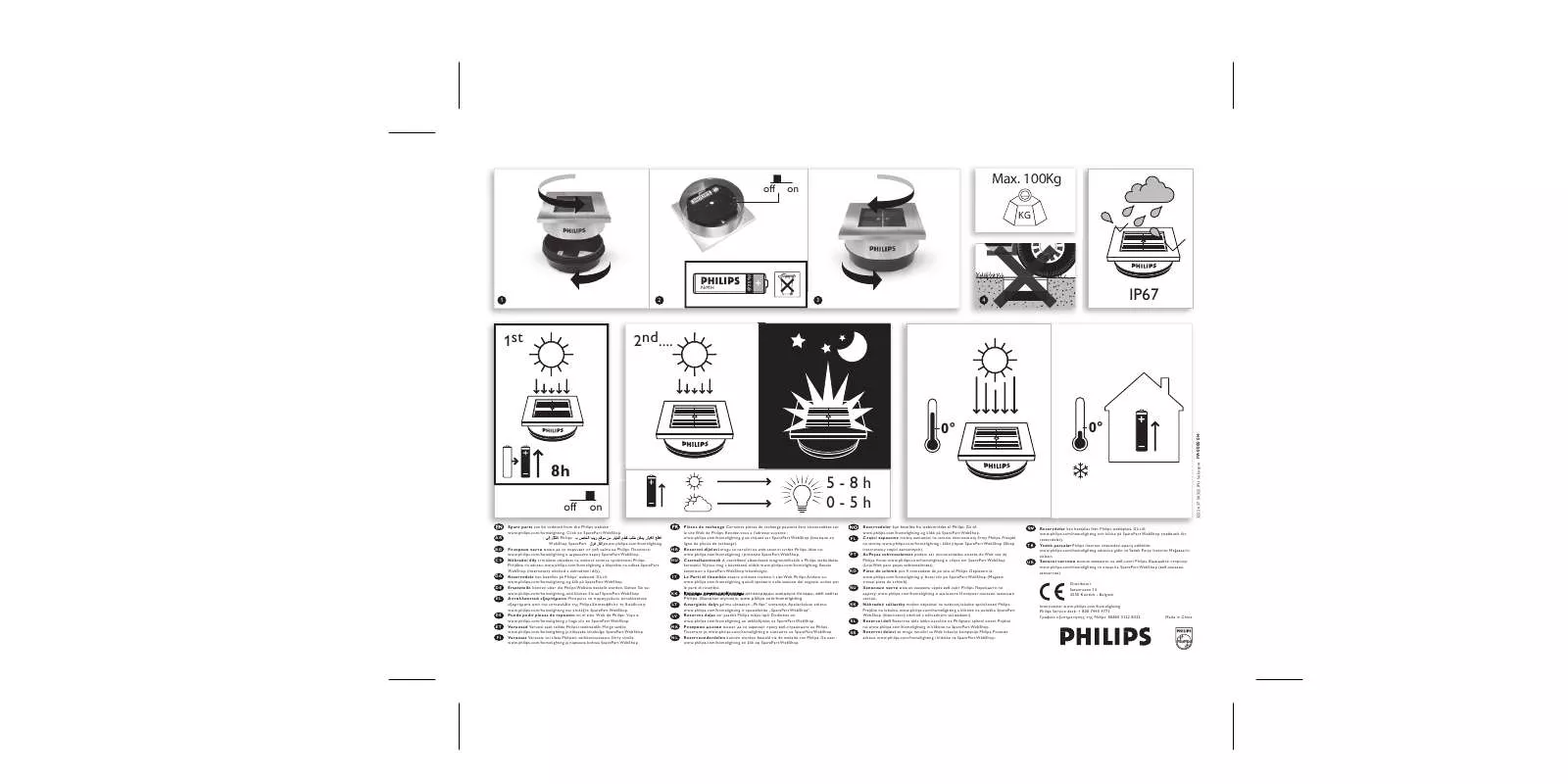 Mode d'emploi PHILIPS 69130-87-PH