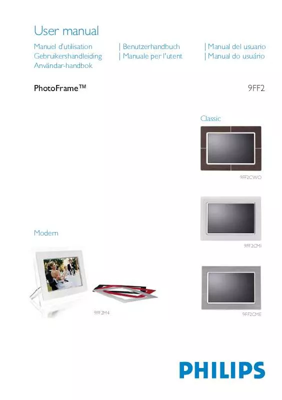 Mode d'emploi PHILIPS 9FF2M4/37E