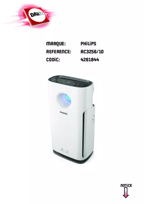 Mode d'emploi PHILIPS AC3256