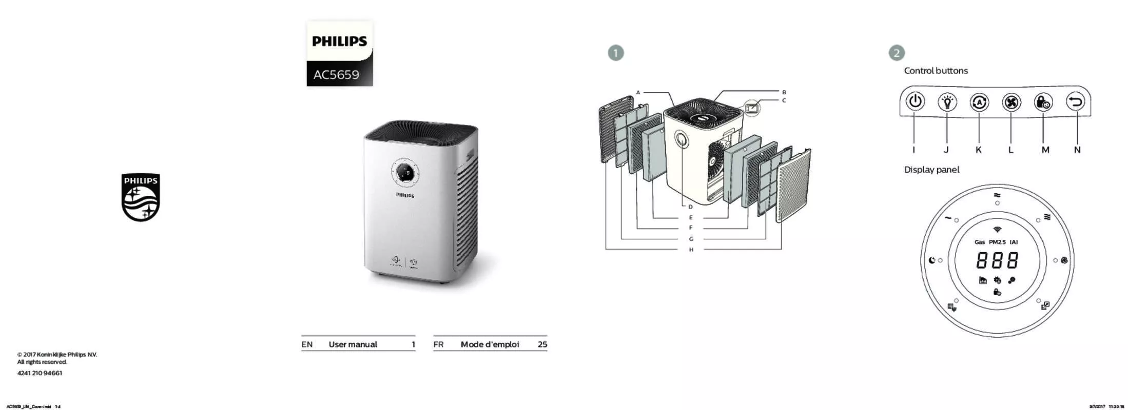 Mode d'emploi PHILIPS AC5659