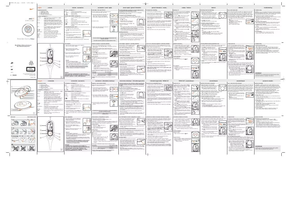 Mode d'emploi PHILIPS ACT500-00C