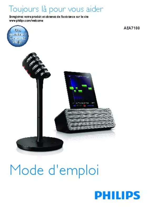 Mode d'emploi PHILIPS AEA7100