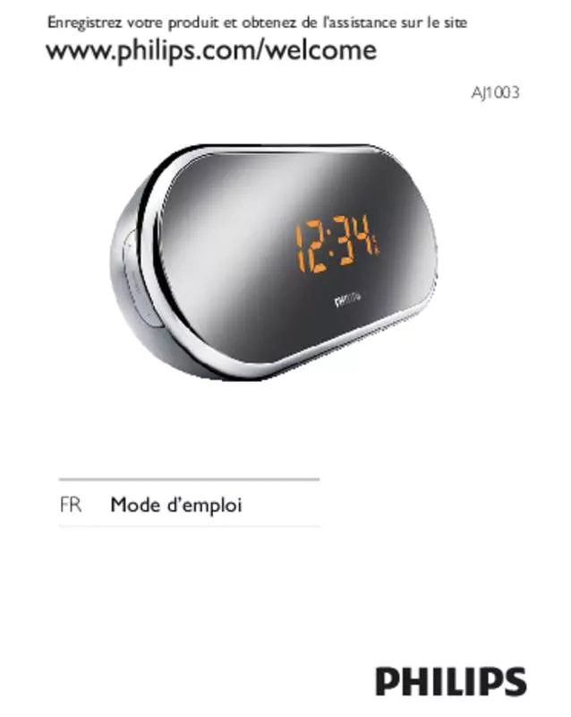 Mode d'emploi PHILIPS AJ 1003