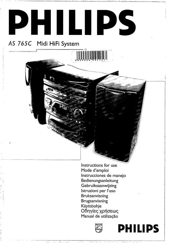 Mode d'emploi PHILIPS AS765C-22S