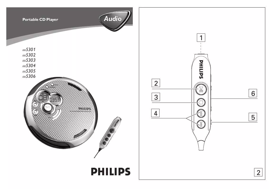 Mode d'emploi PHILIPS AX5301-00C