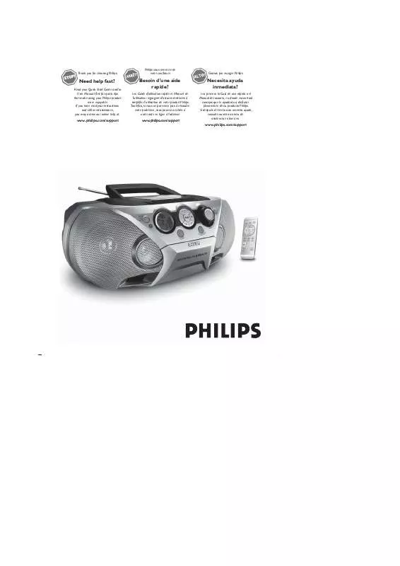 Mode d'emploi PHILIPS AZ3068