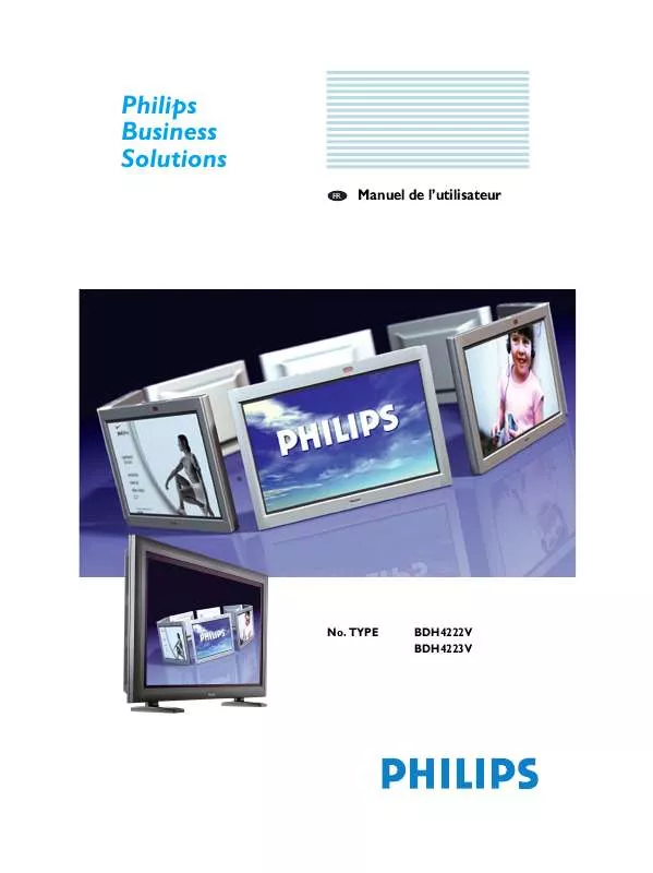 Mode d'emploi PHILIPS BDH4223V