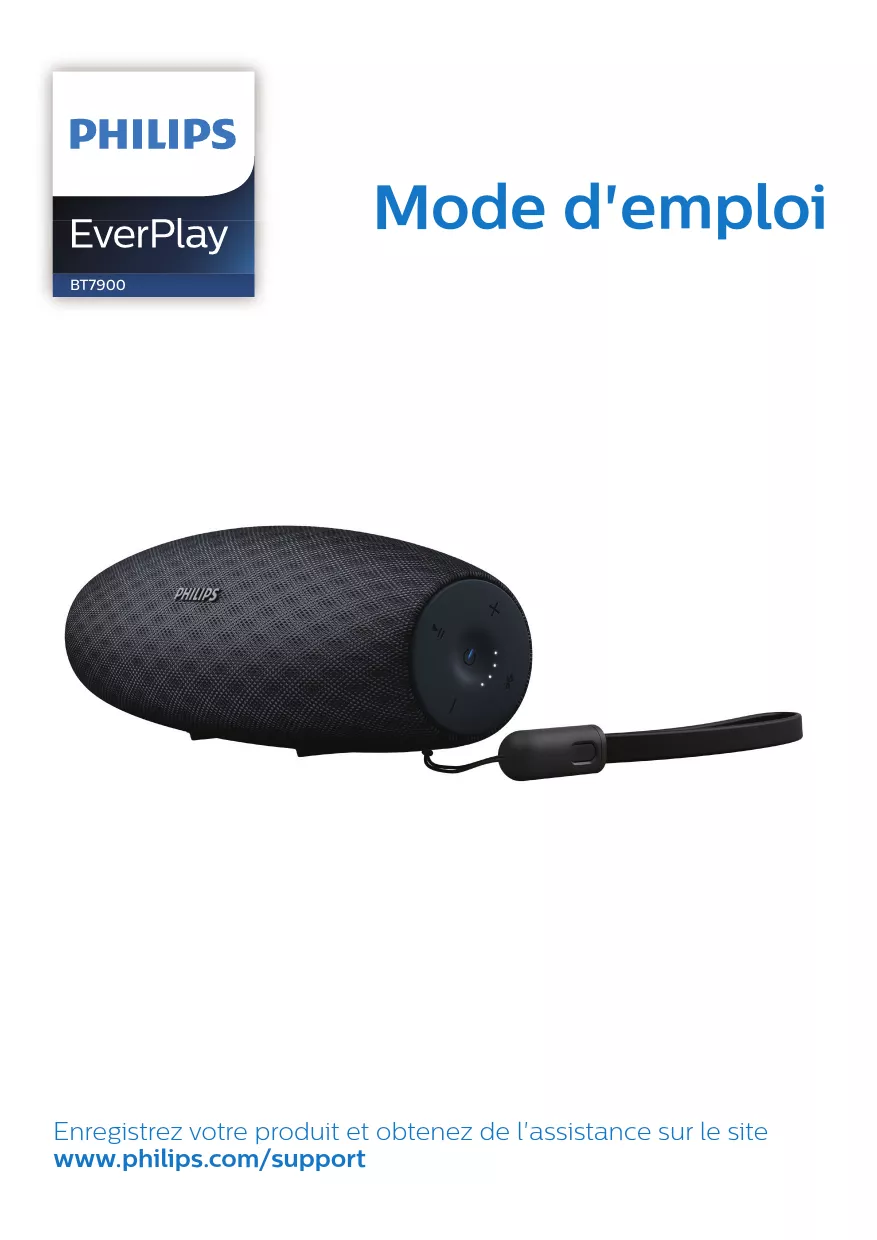 Mode d'emploi PHILIPS BT7900