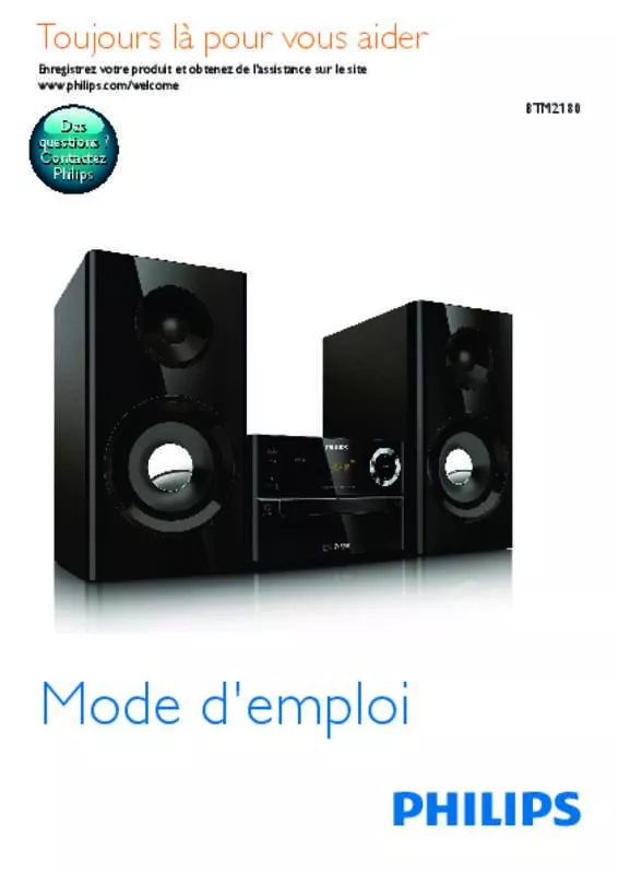 Mode d'emploi PHILIPS BTM2180