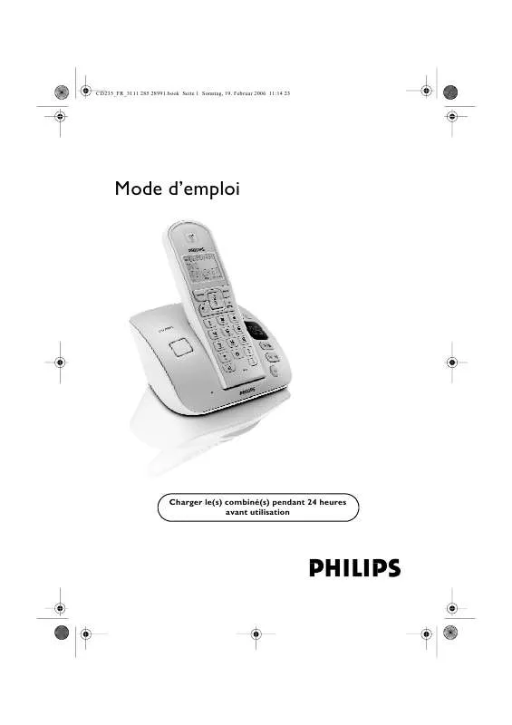 Mode d'emploi PHILIPS CD2353G