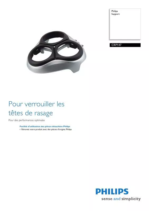 Mode d'emploi PHILIPS CRP147