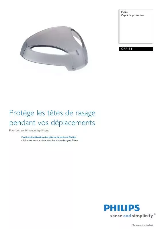 Mode d'emploi PHILIPS CRP154