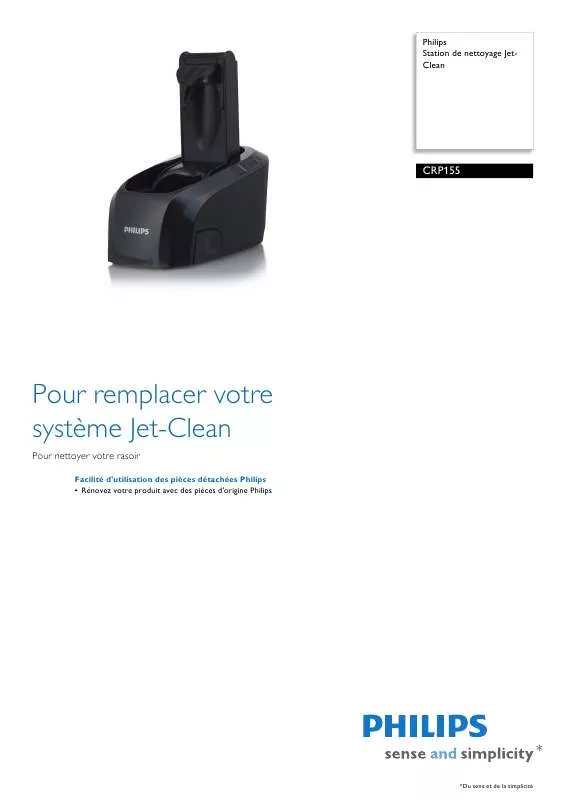 Mode d'emploi PHILIPS CRP155