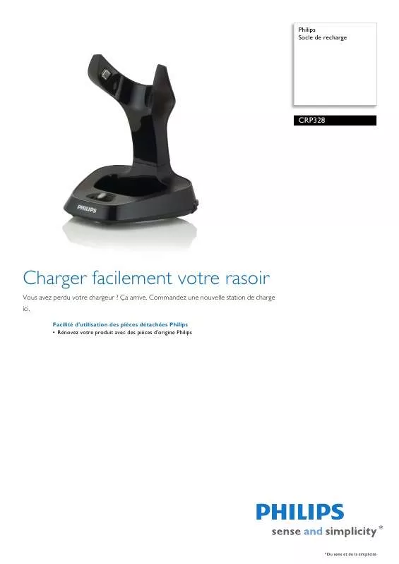 Mode d'emploi PHILIPS CRP328