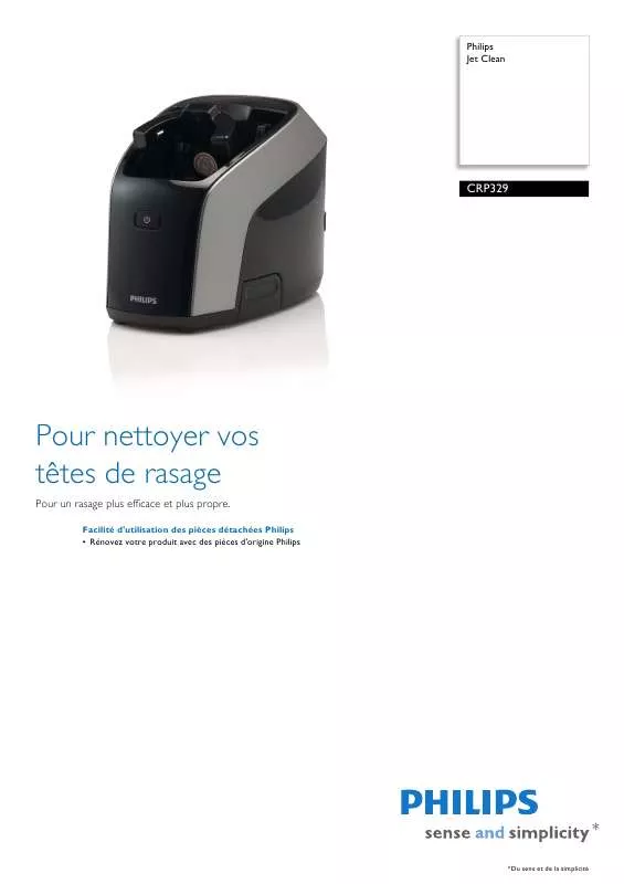 Mode d'emploi PHILIPS CRP329