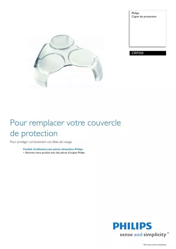 Mode d'emploi PHILIPS CRP350