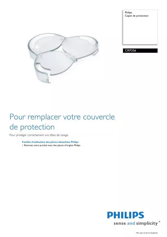 Mode d'emploi PHILIPS CRP356