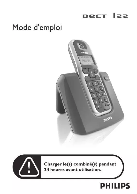 Mode d'emploi PHILIPS DECT1222S