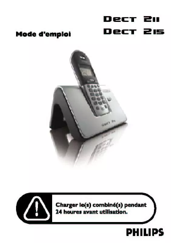 Mode d'emploi PHILIPS DECT2113S