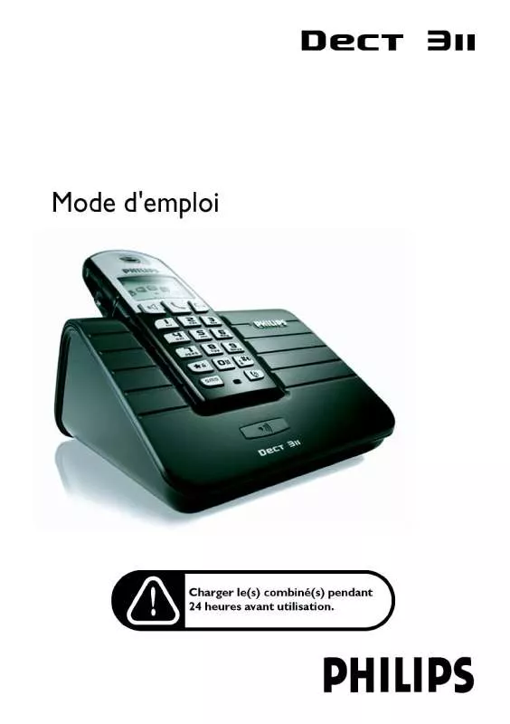 Mode d'emploi PHILIPS DECT3111B